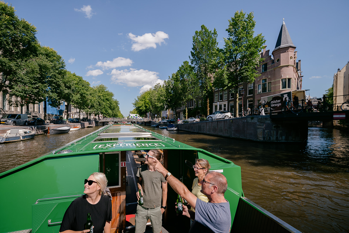 Ticket Heineken Experience incl. 2 biertjes + rondvaart met drankje