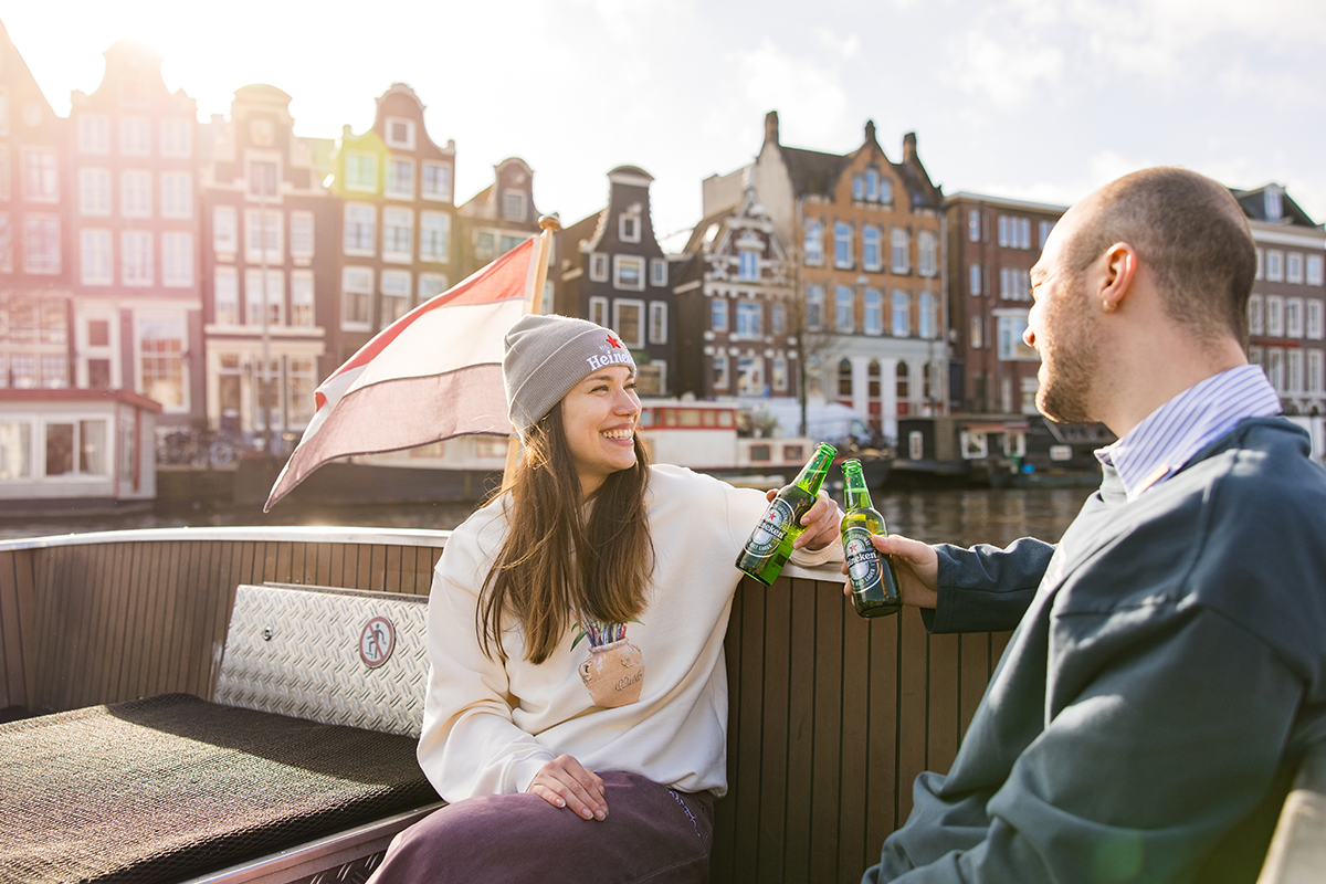Ticket Heineken Experience incl. 2 biertjes + rondvaart met drankje
