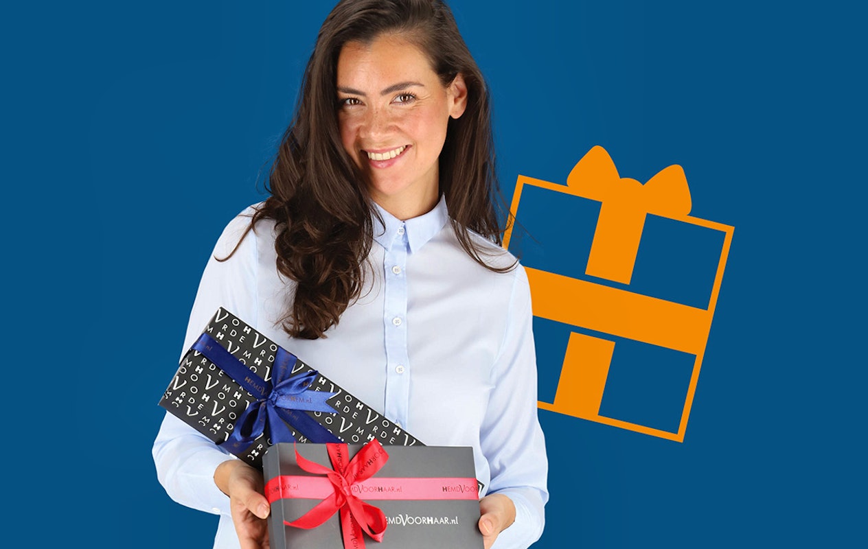 Waardebon t.w.v. €50 of €100 voor HemdVoorHem.nl