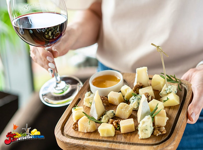 High cheese + drankje bij De Simonehoeve