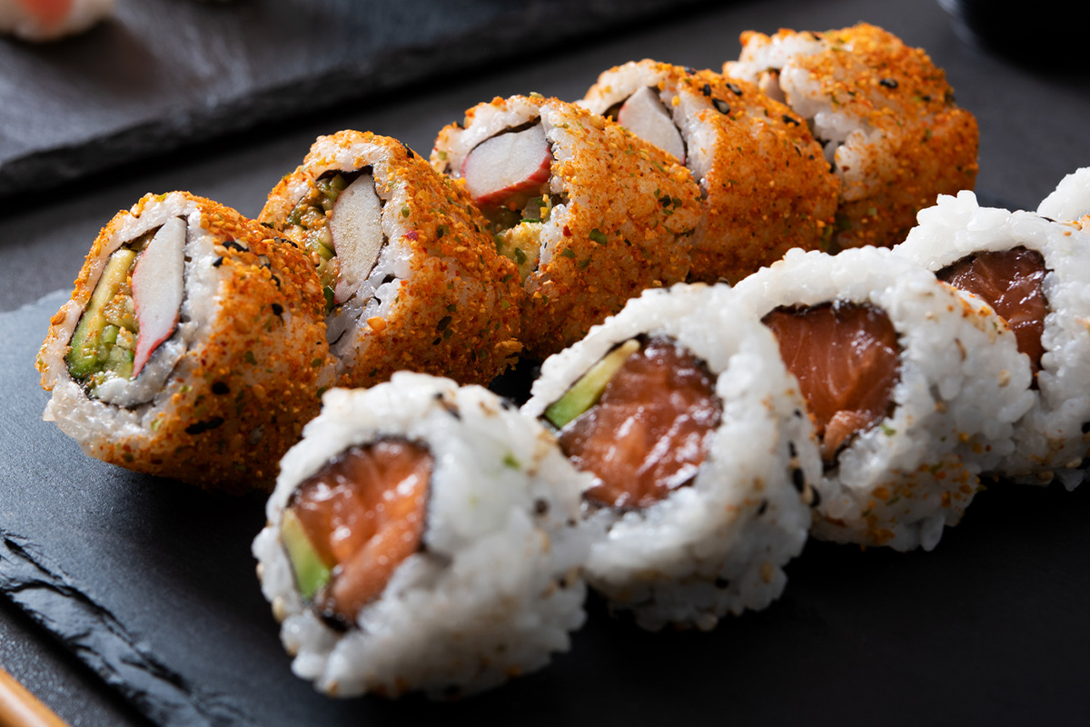 High sushi bij Miyabi Asian Cuisine