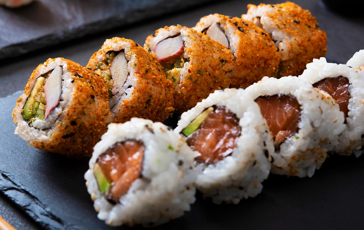 High sushi bij Miyabi Asian Cuisine