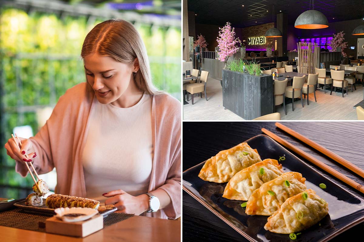 High sushi bij Miyabi Asian Cuisine