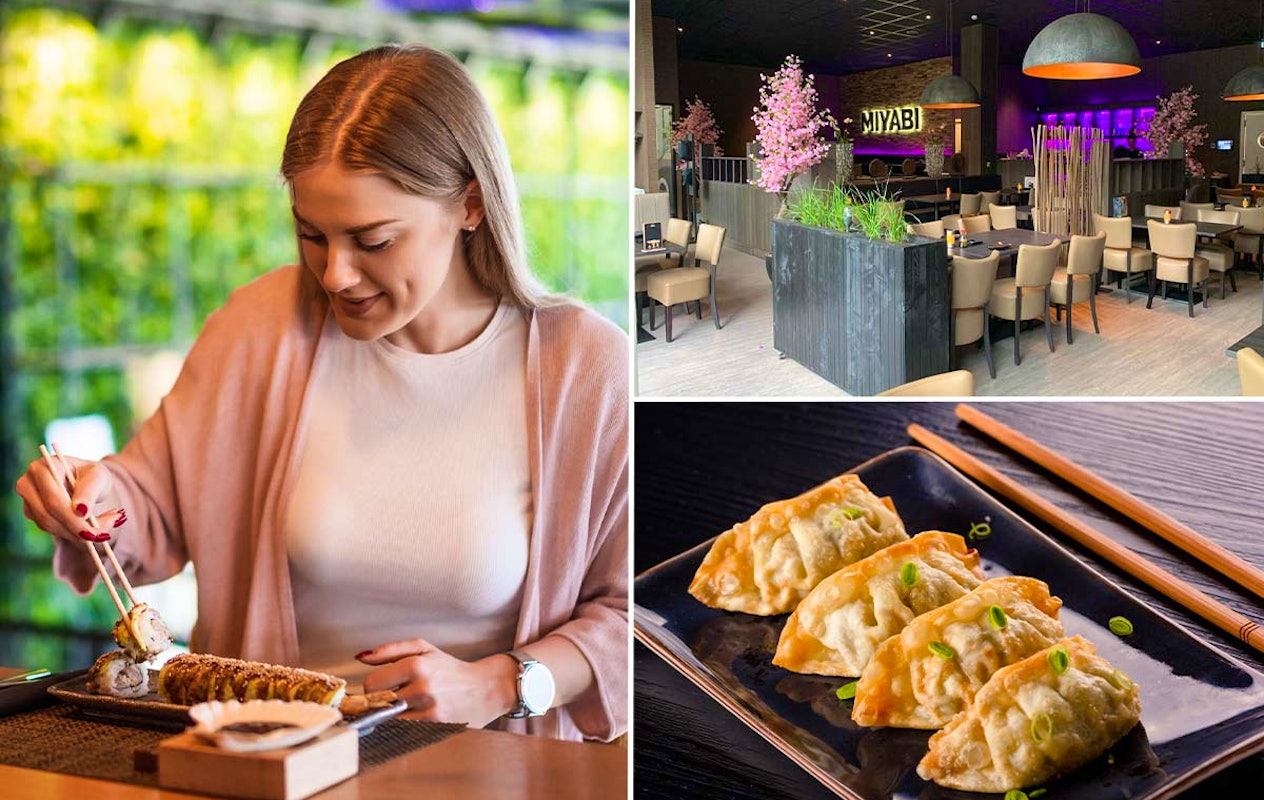 High sushi bij Miyabi Asian Cuisine