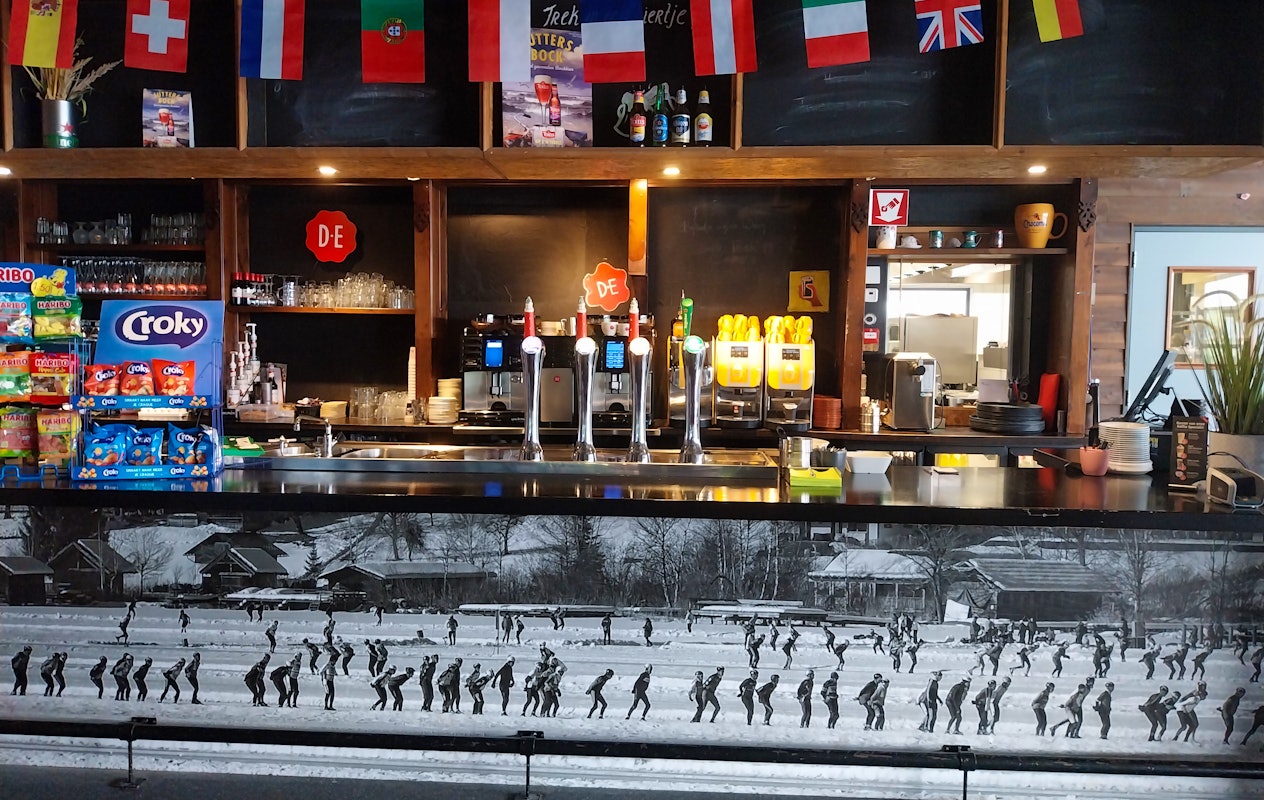 2-gangenlunch in Het Kluuncafé van IJsbaan De Westfries in Hoorn