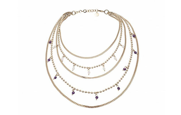 Hippe ketting met verschillende lagen van TOV Essentials (t.w.v. €79,99)