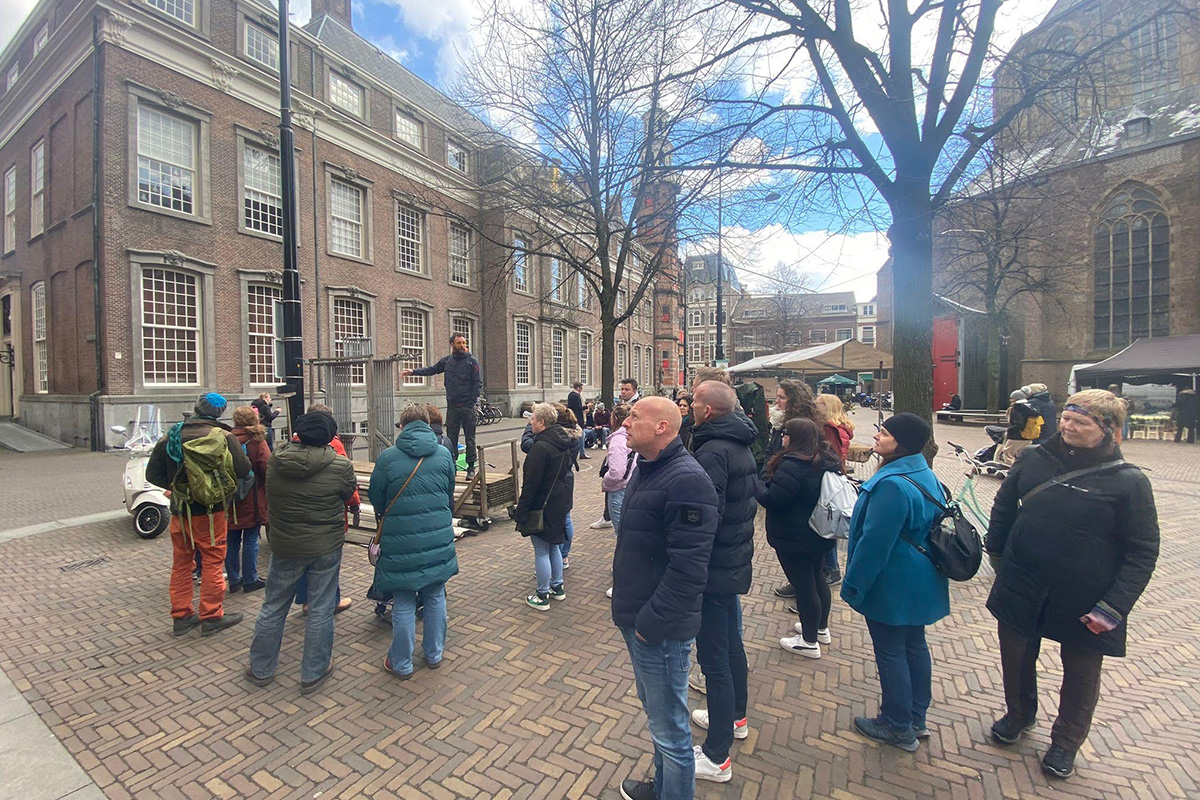 Historische wandeltocht via Enter The Hague 
