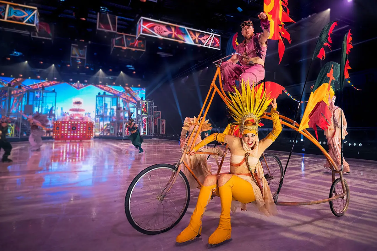 1e, 2e of 3e rang ticket Holiday on Ice