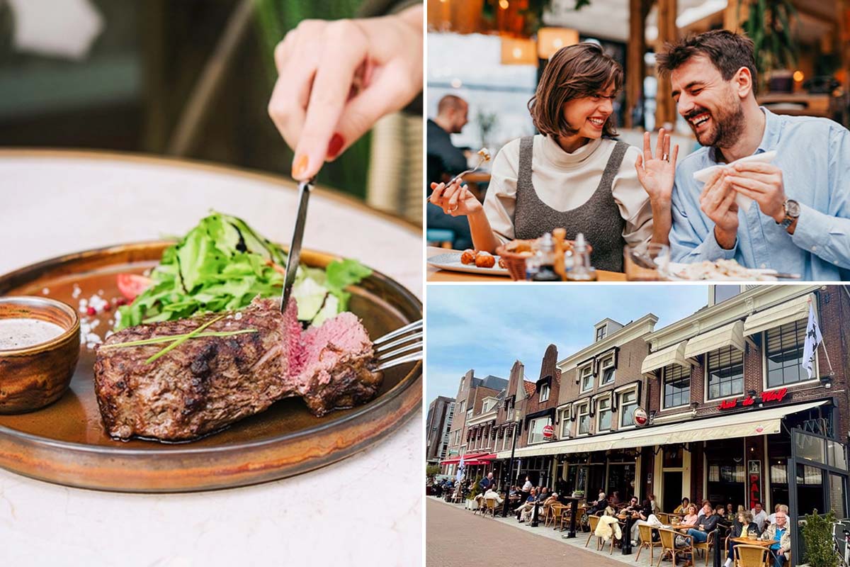 Hoofdgerecht naar keuze bij Café Aad de Wolf