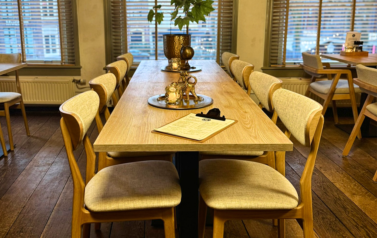 Hoofdgerecht naar keuze bij Restaurantcafé Ridderikhoff