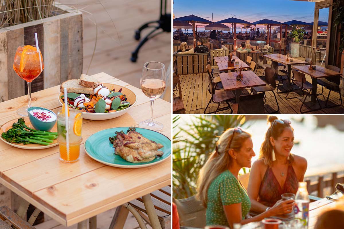 Hoofdgerecht naar keuze bij Beachclub Solbeach in Scheveningen