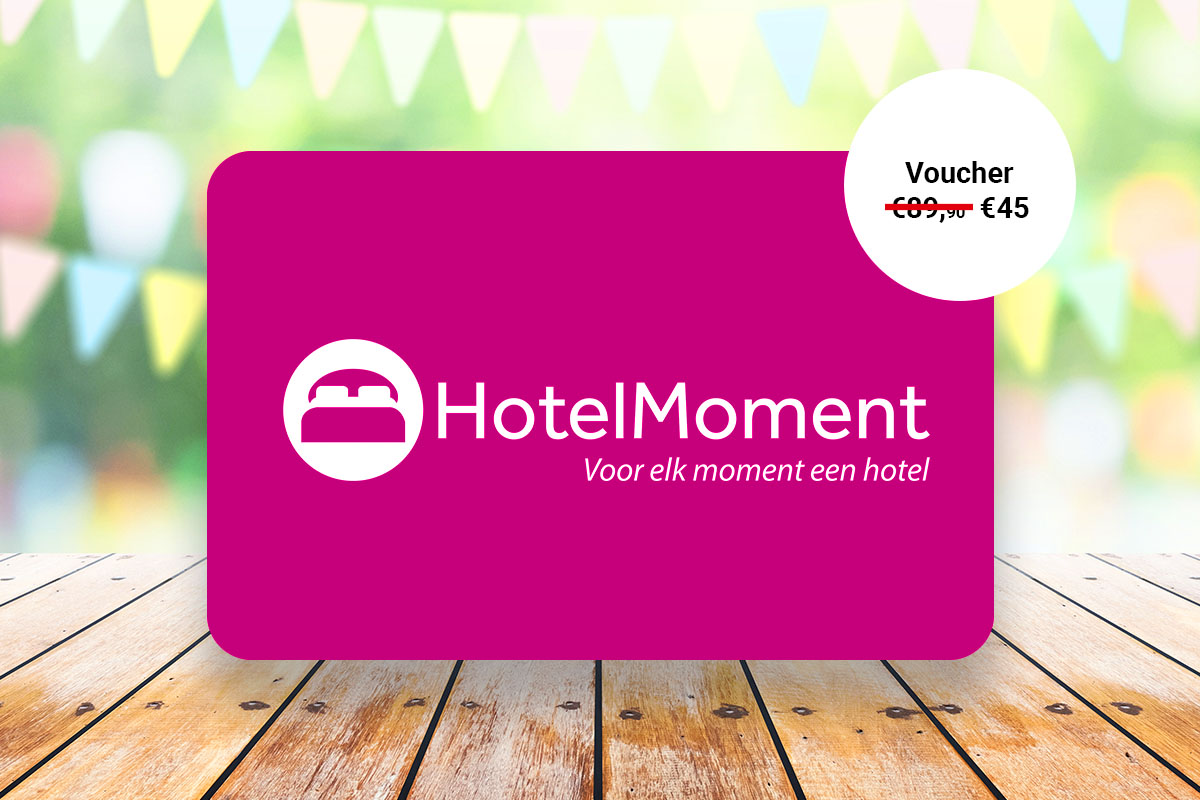 Hotelovernachting voor 2 personen bij ruim 100 hotels in Nederland