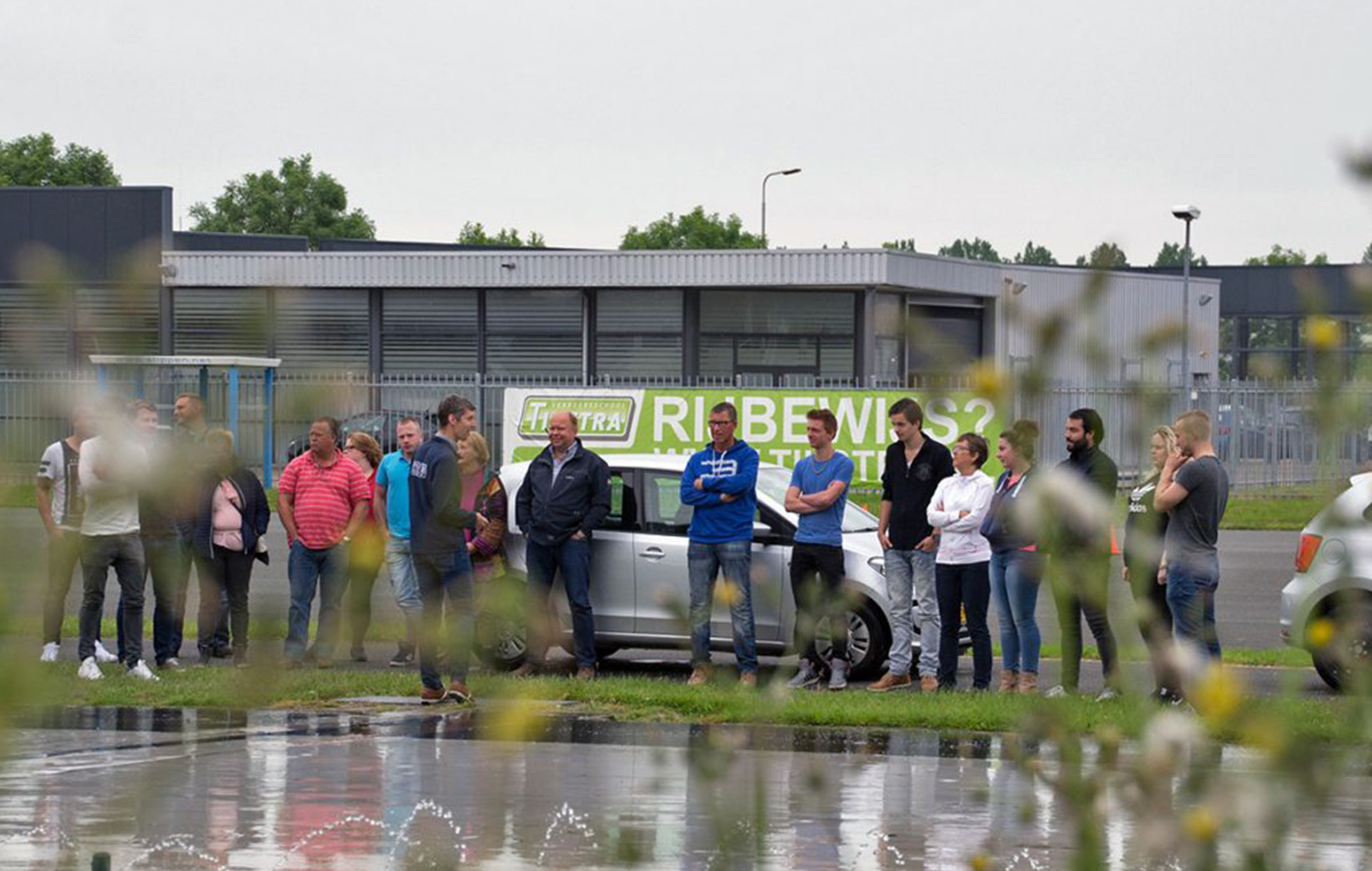 Houdt de auto onder controle tijdens een gave slipcursus! 