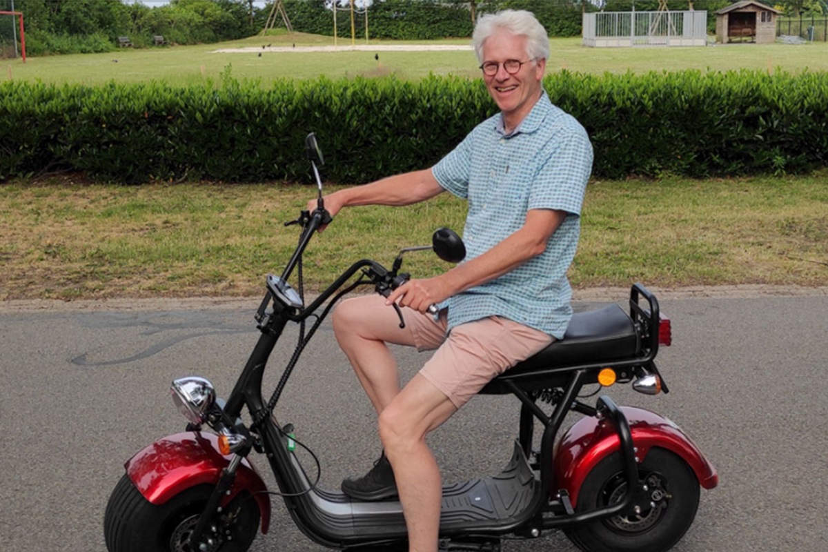 Huur 2 uur een E-chopper bij Nika Actief