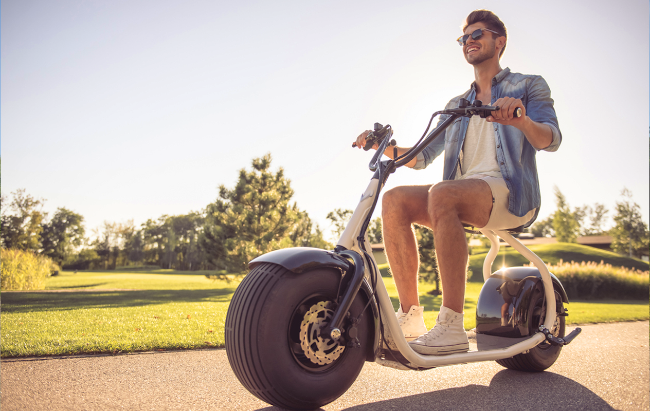 Huur 2 uur een E-chopper bij Nika Actief