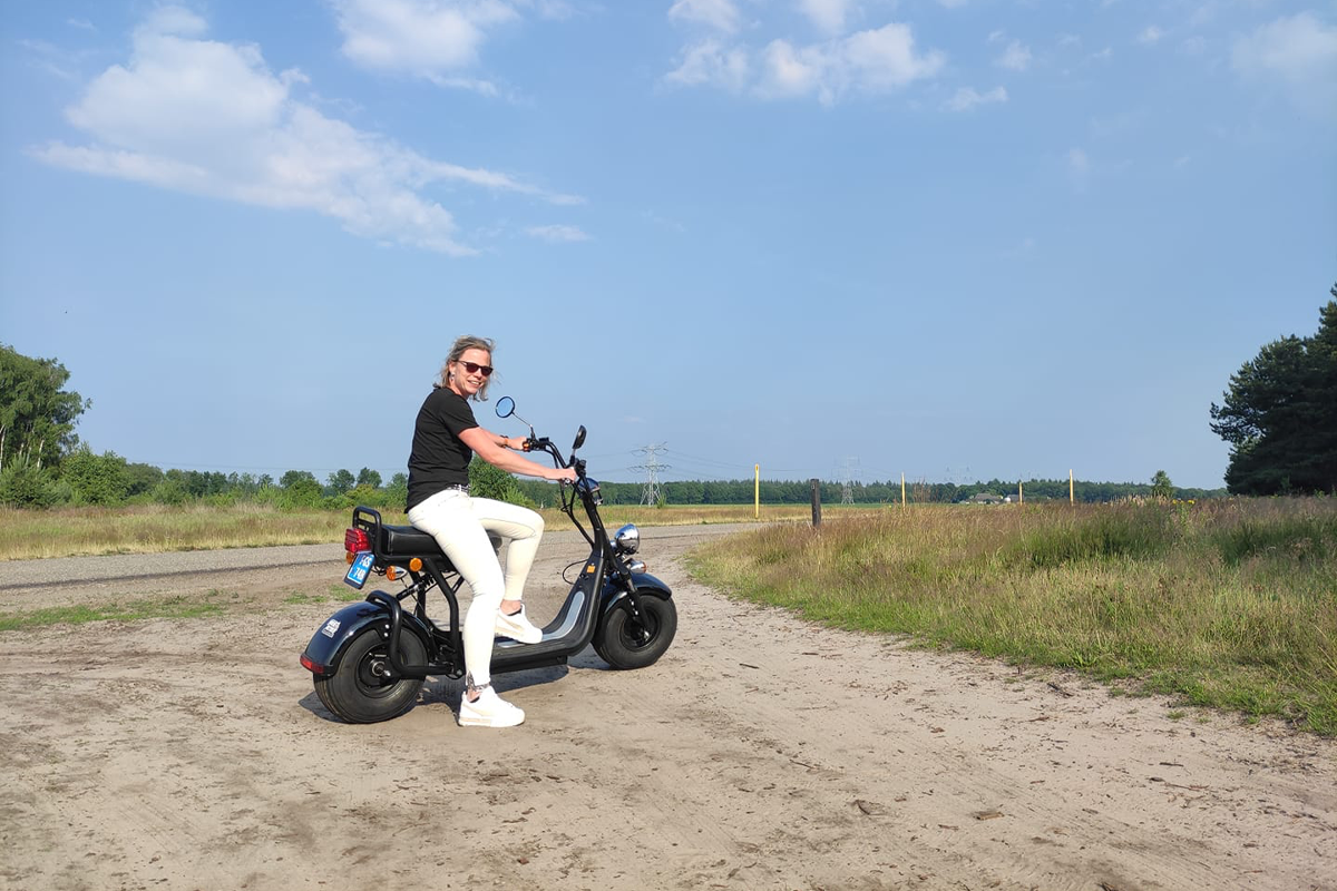 Huur 2 uur een E-chopper bij Nika Actief