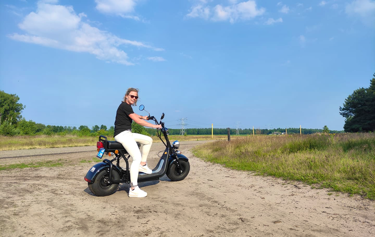 Huur 2 uur een E-chopper bij Nika Actief