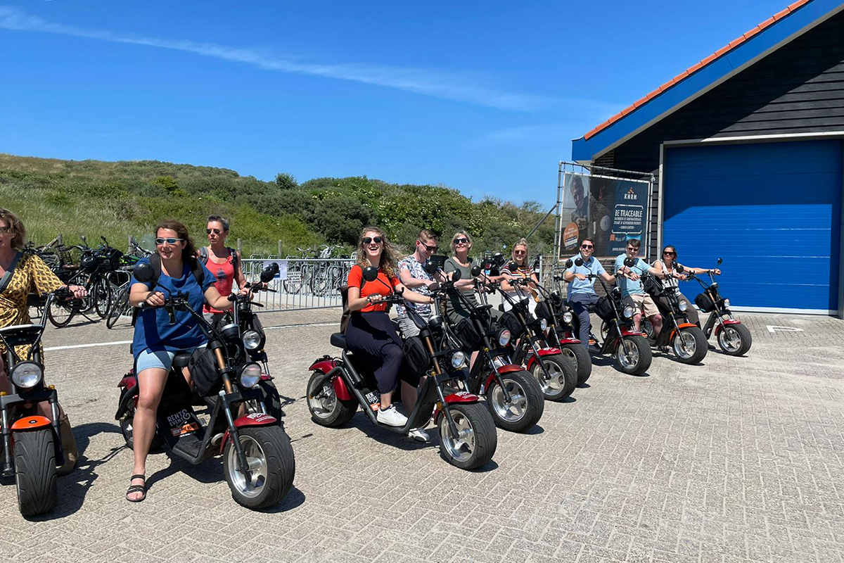 E-chopper of fatbike huren in Volendam (3 uur)