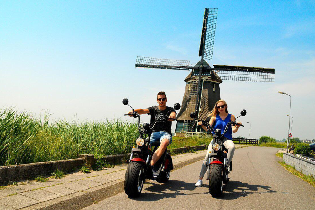 E-chopper of fatbike huren in Volendam (3 uur)