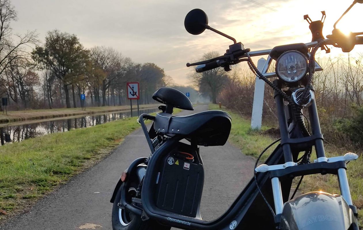 E-scooter huren voor 4 uur bij Leopark in België