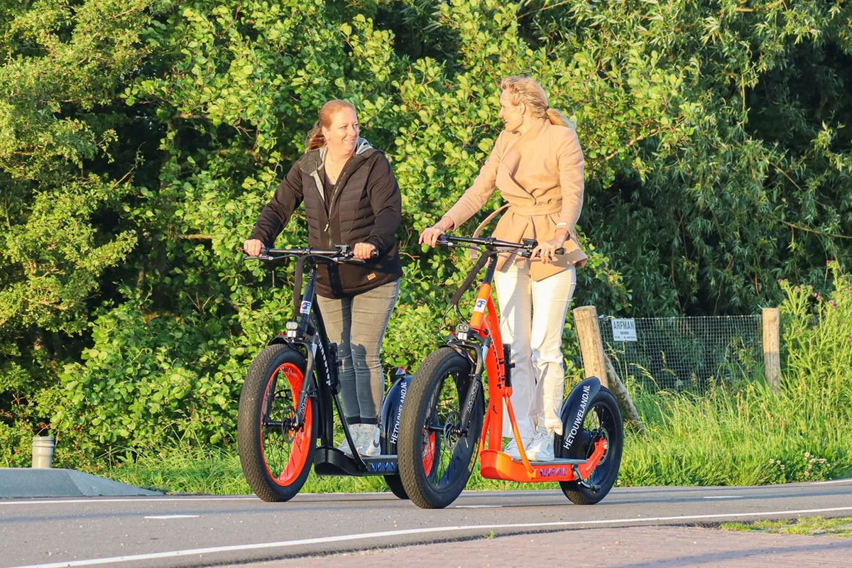 Huur een E-step voor 3 uur in De Rijp