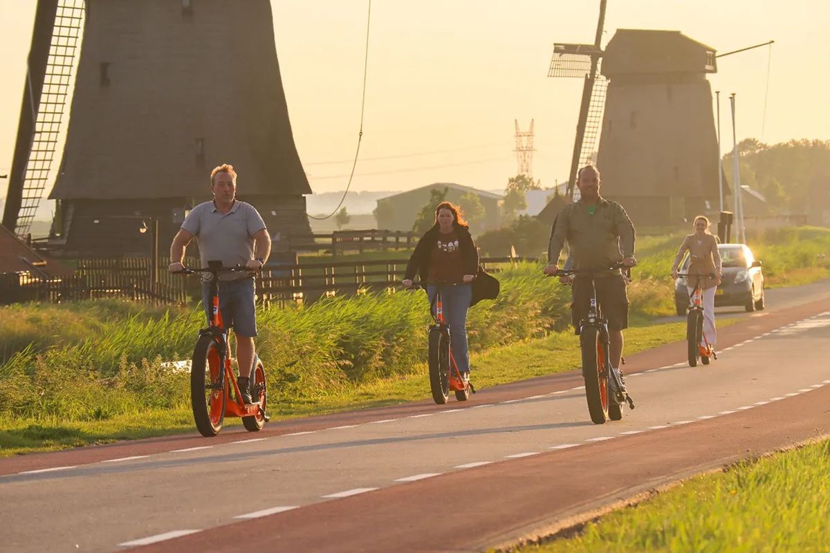 Huur een E-step voor 3 uur in De Rijp