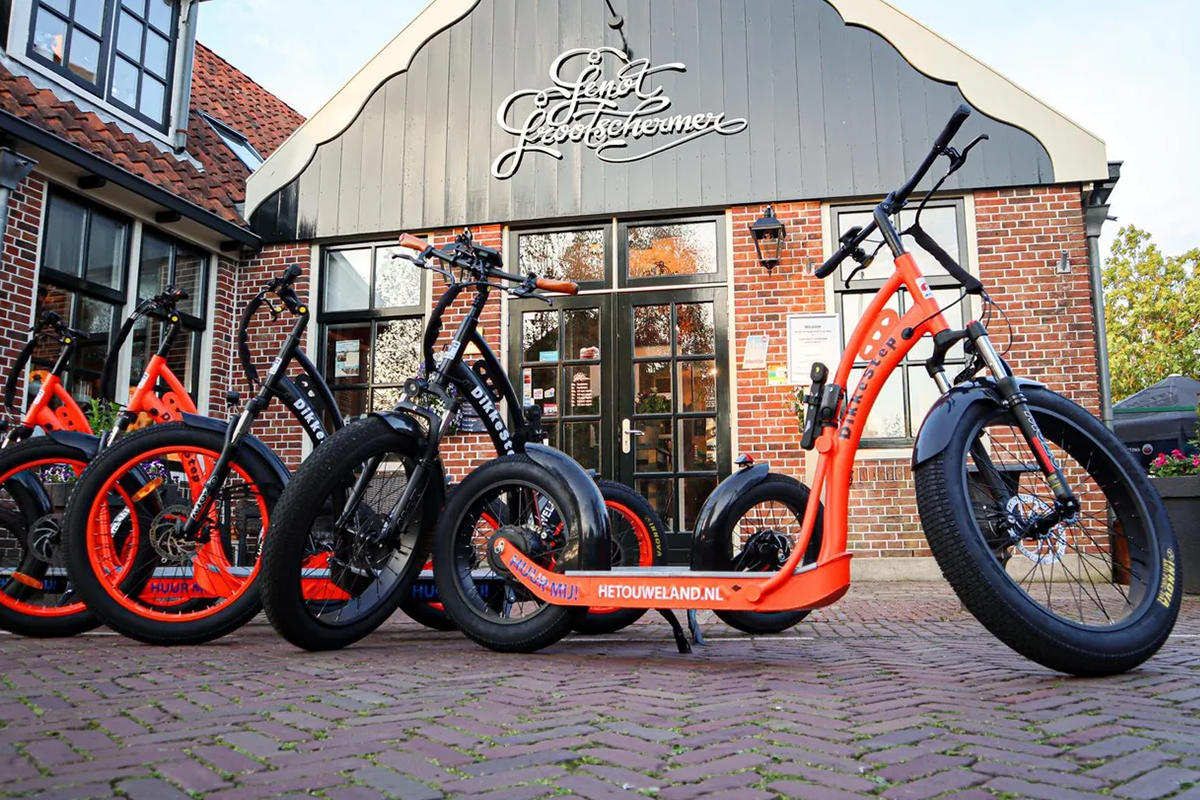 Huur een E-step voor 3 uur in De Rijp