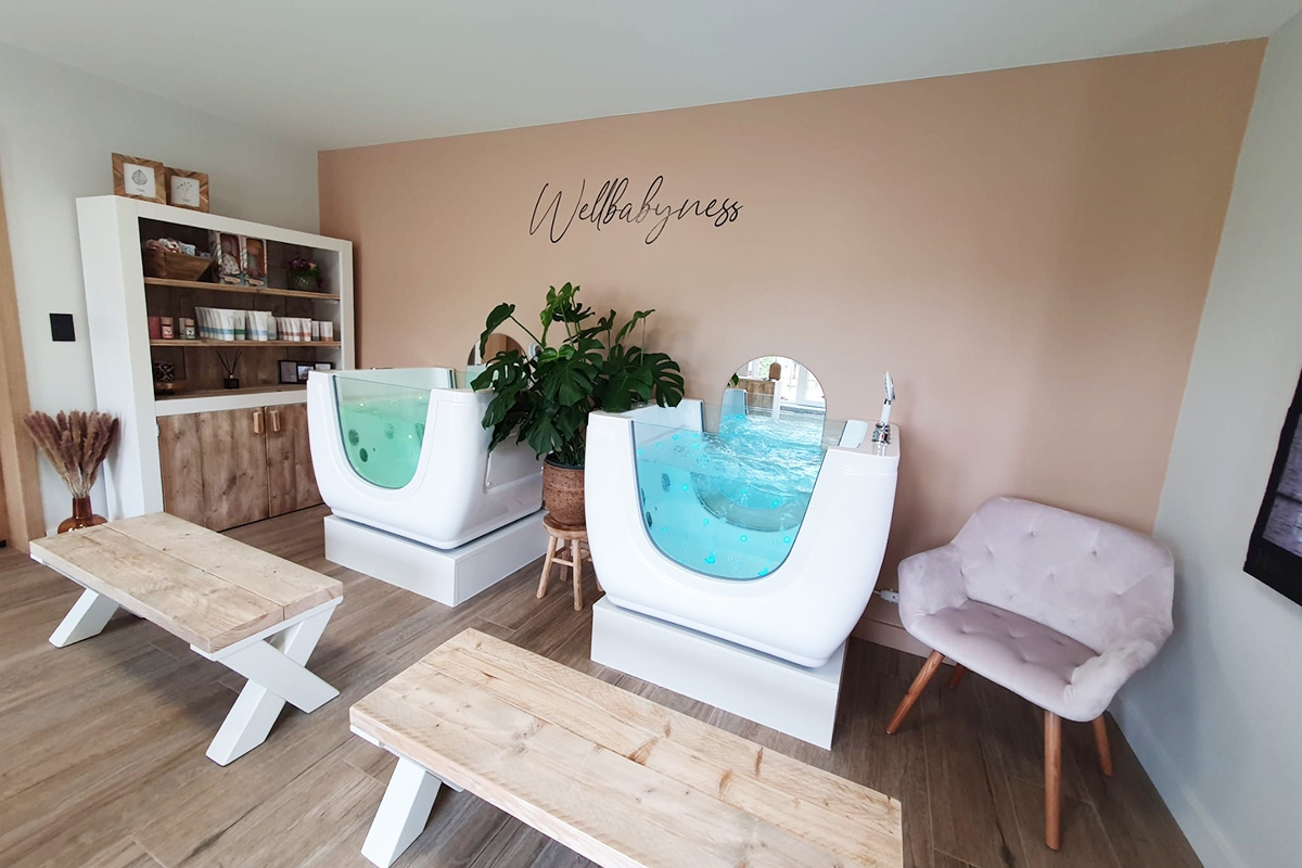 Hydrotherapie en/of massage bij privé Wellbabyness