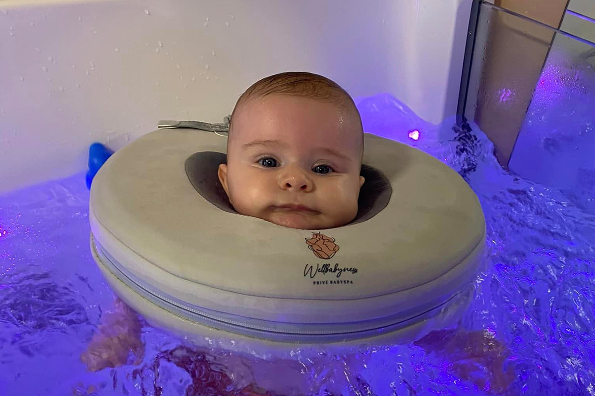 Hydrotherapie en/of massage bij privé Wellbabyness