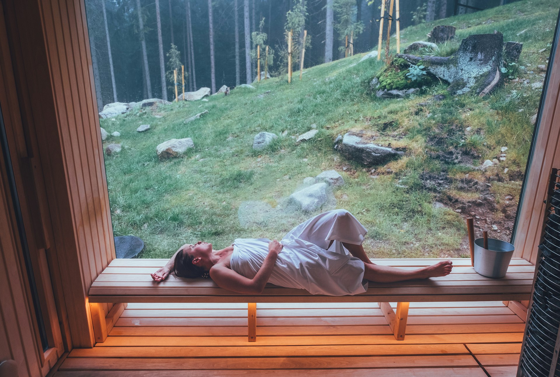 Ontsnap aan de drukte: Een dagje sauna net over de grens