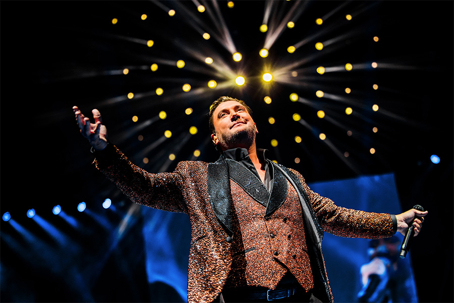 Tino Martin in het Ziggodome