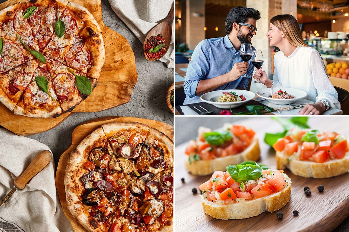 Italiaans 3-gangen keuzediner bij Della Mamma