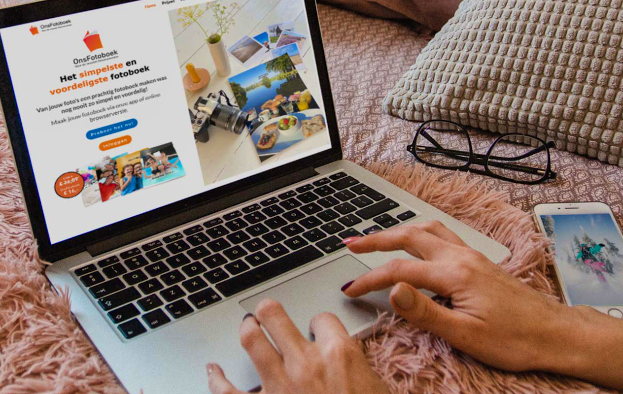 Jaarabonnement fotoboeken maken via OnsFotoboek