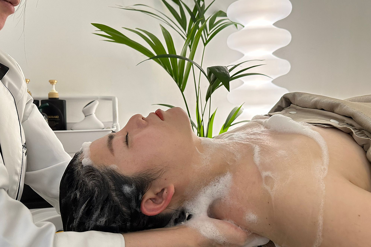 (Duo) Japanese head spa (60 min) in Den Haag