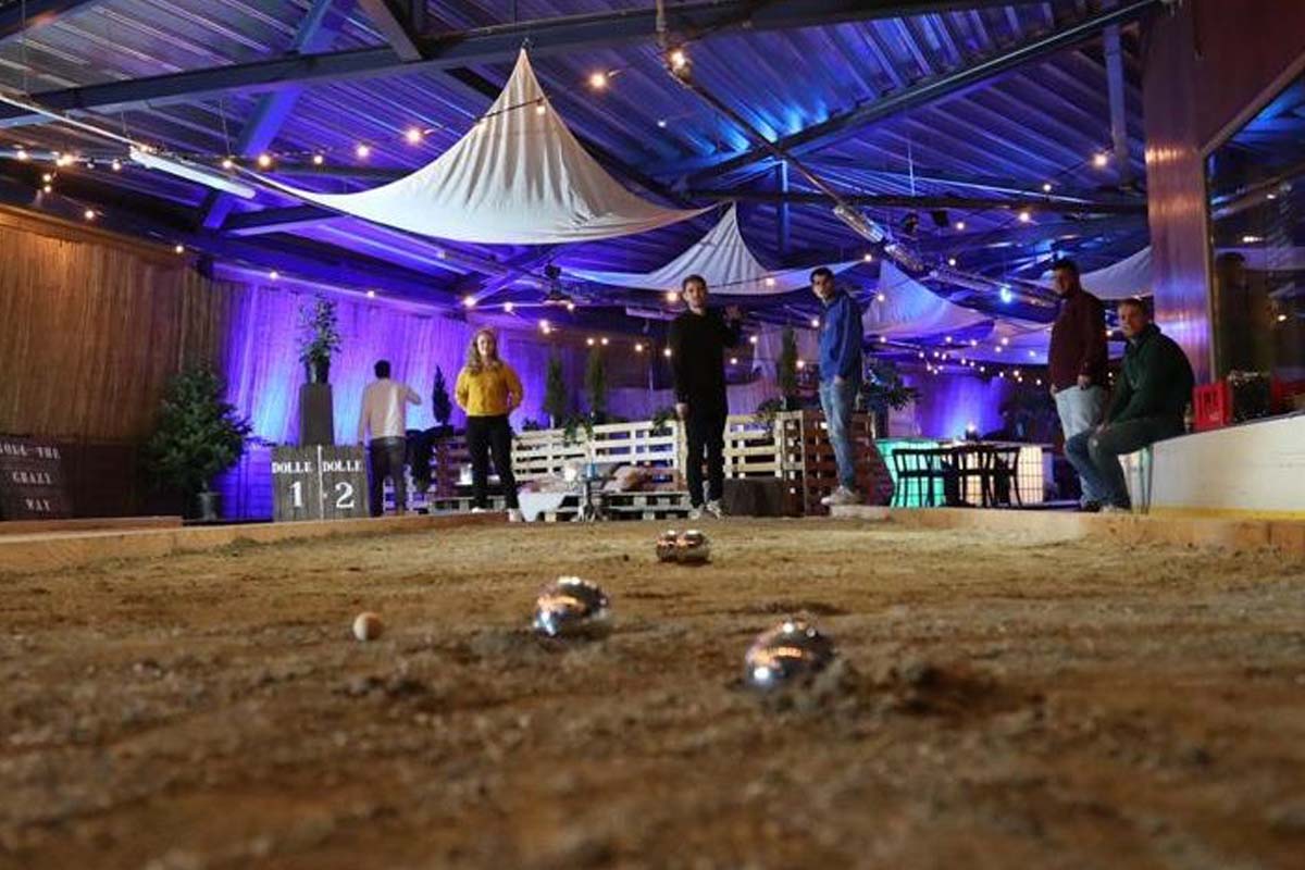 Jeu de Boules bij Dolle Boules in Zoetermeer