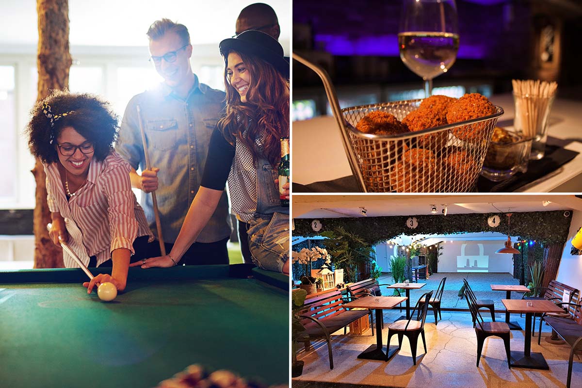 Jeu de Boules of poolen + bitterballen bij Escape Factory