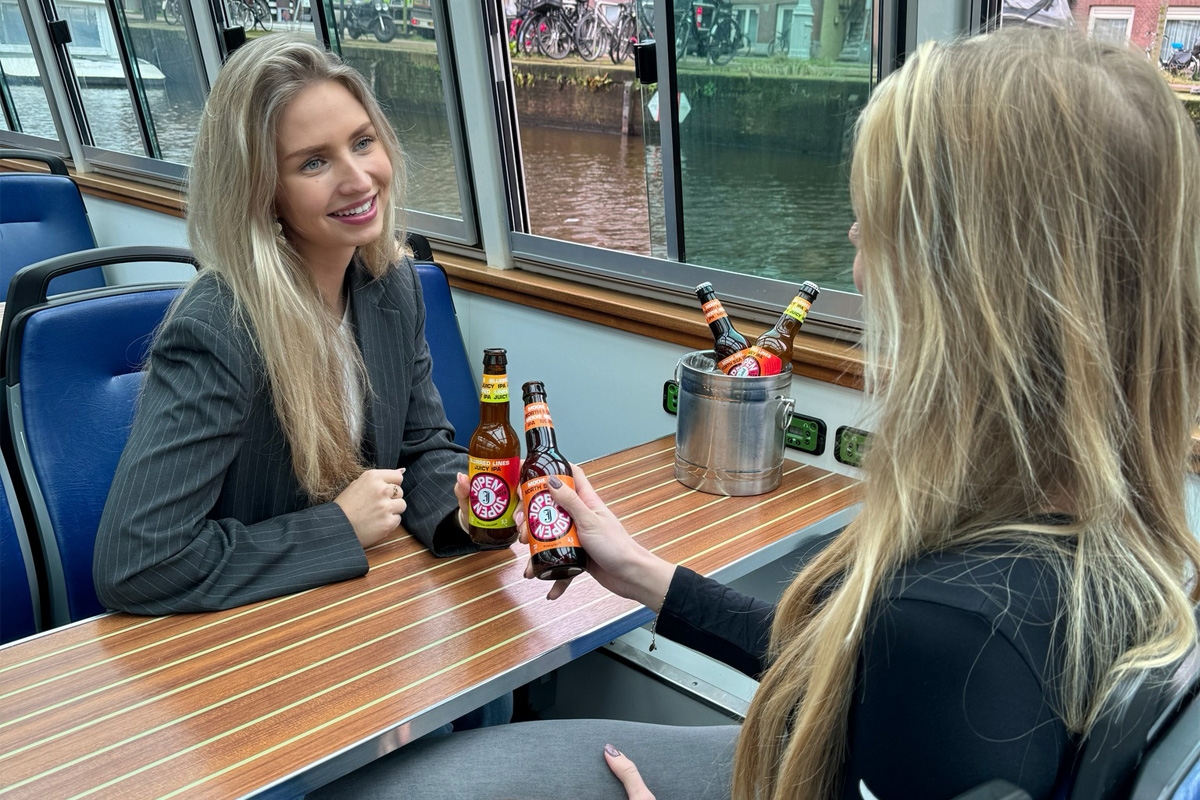 Jopen Bier Cruise incl. hapjes door Haarlem (90 min)