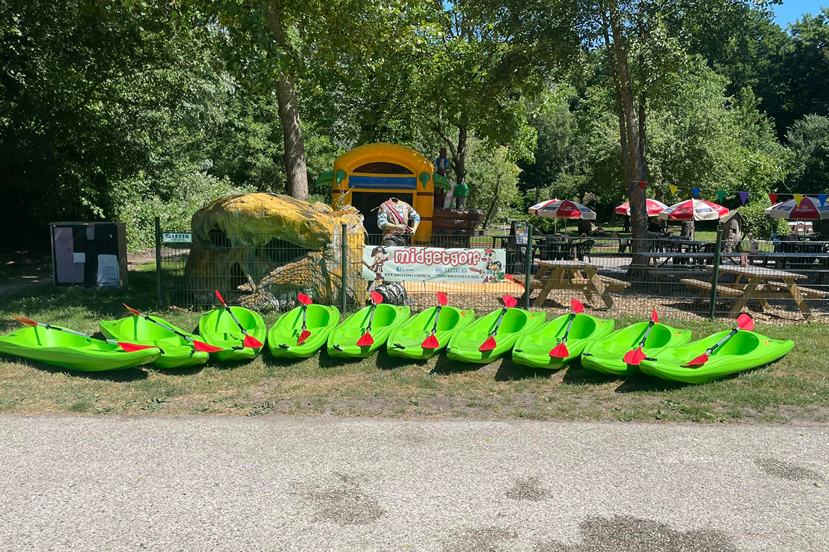 Kajakken in het Beatrixpark Almere (60 min)