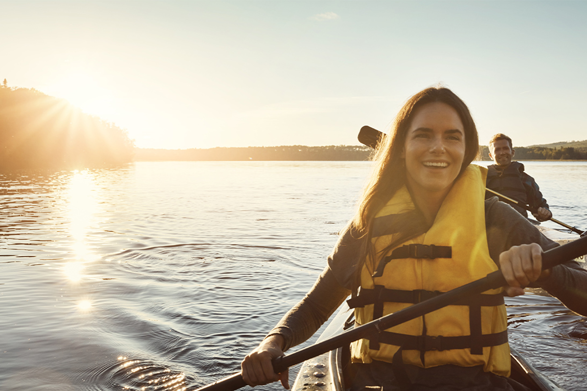 Kajakken in het Beatrixpark Almere (60 min)