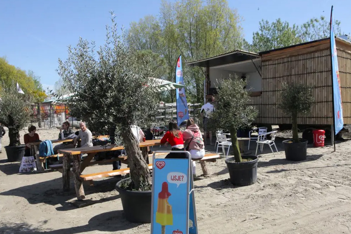 Windsurfen of suppen bij Toms Beach & Surf