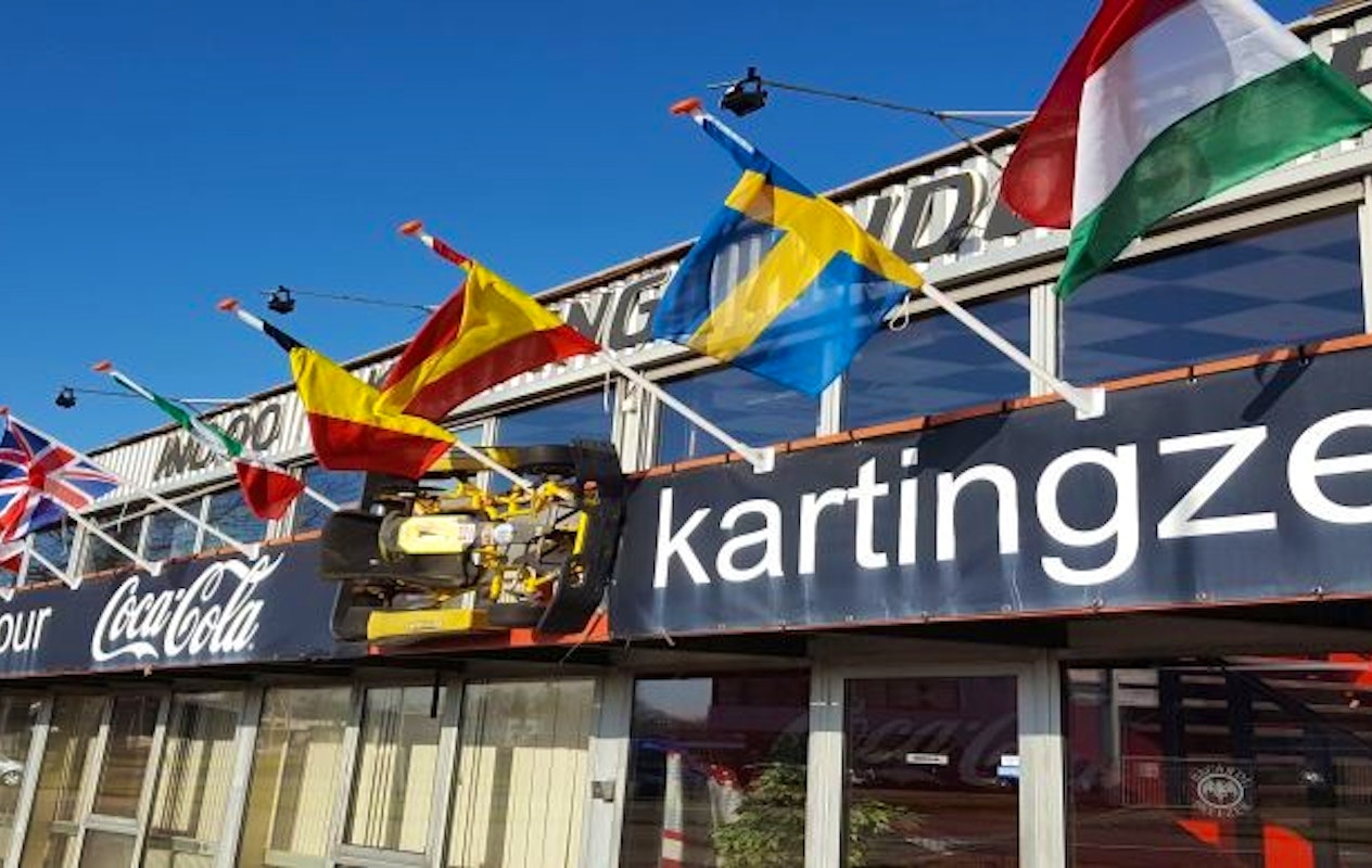 1 of 2 heats karten bij Indoor Karting Middelburg