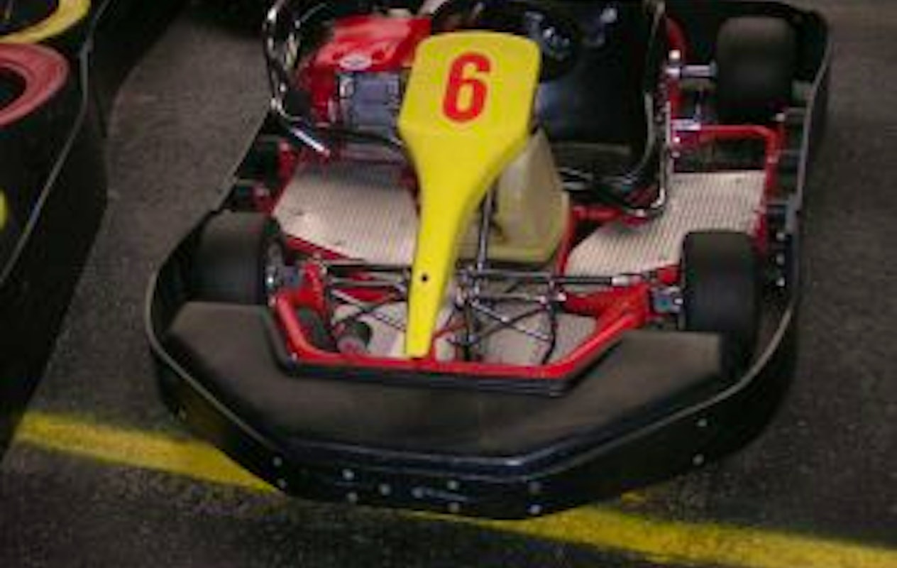 1 of 2 heats karten bij Indoor Karting Middelburg