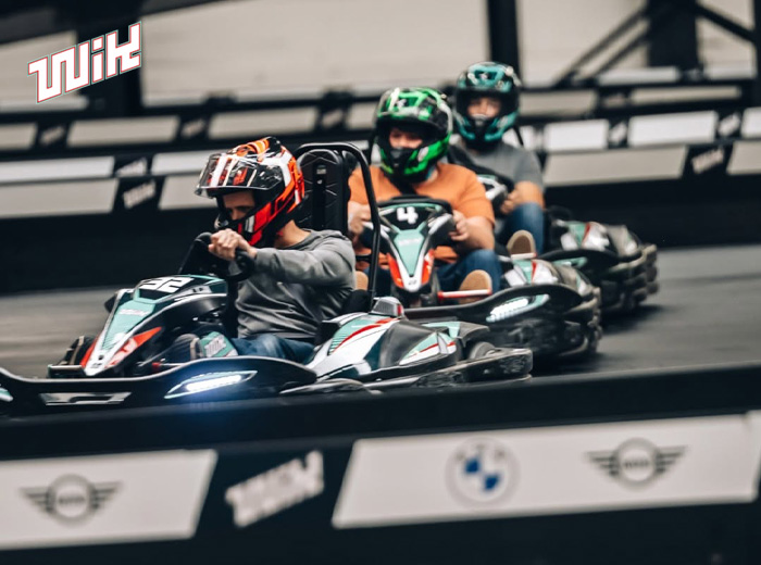 1 ou 2 sessions de karting chez Wavre Indoor Karting