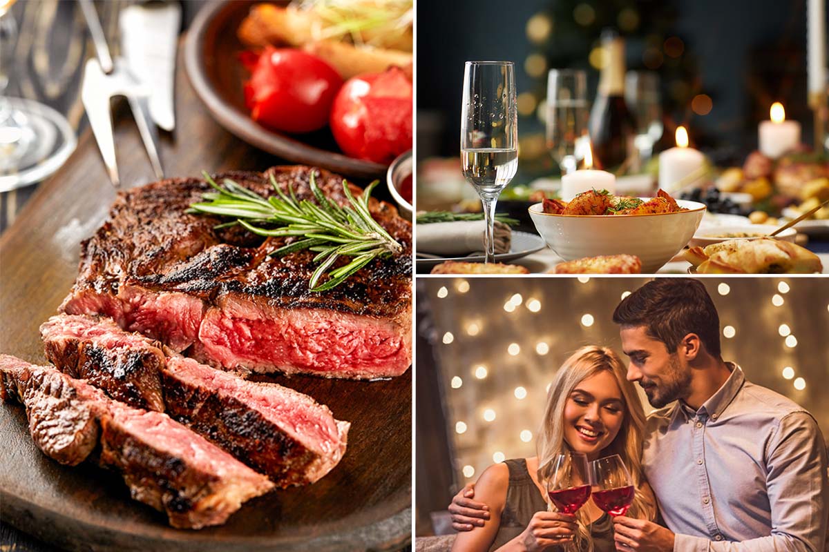 4-gangen kerstdiner + glas cava bij Café Aad de Wolf