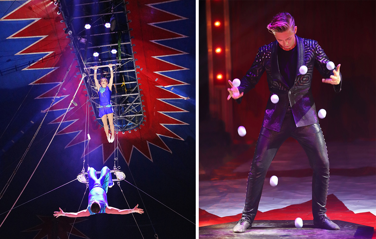 Geniet van een adembenemende voorstelling bij Kerstcircus Haarlem