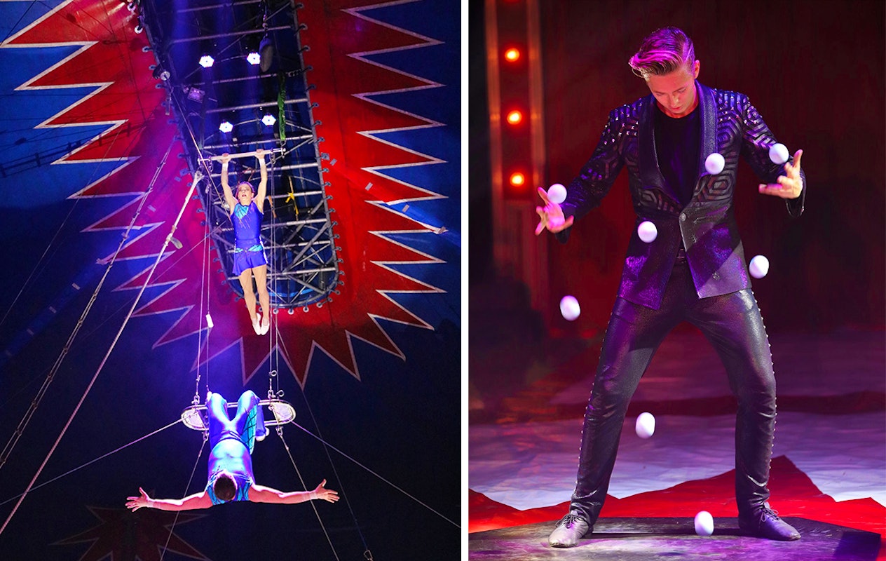 Geniet van een adembenemende voorstelling bij Kerstcircus Haarlem