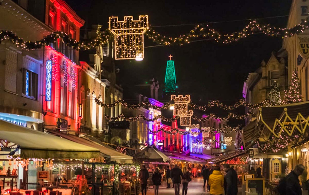 Kerstshoppen in Duitsland, België of Nederland via Slangen Reizen