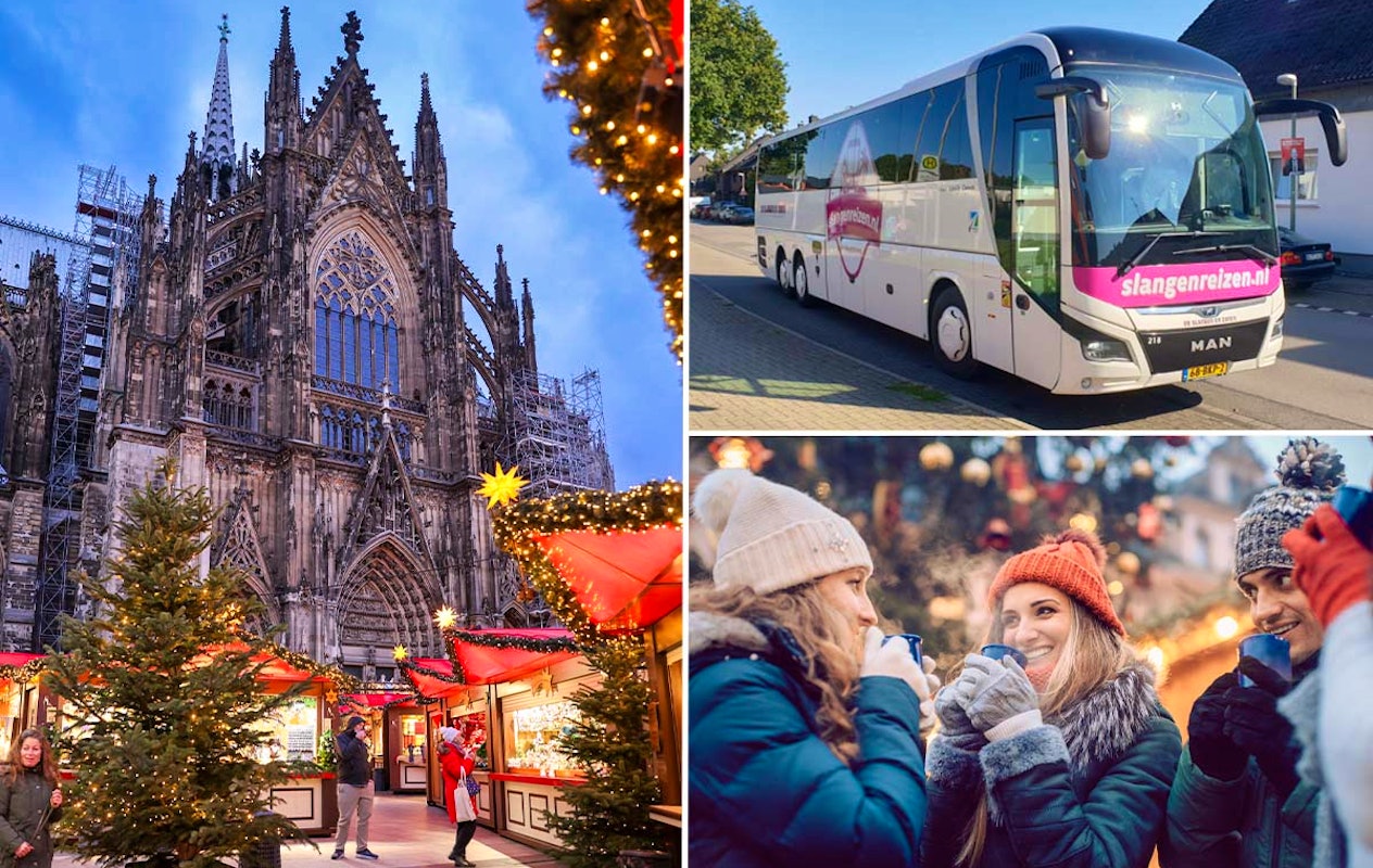 Kerstshoppen in Duitsland, België of Nederland via Slangen Reizen