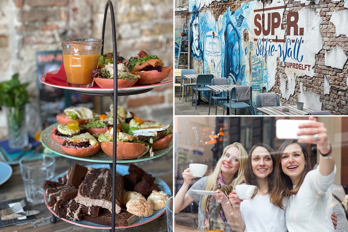 High tea of kinder high tea bij Sup-R Concept Store Delft