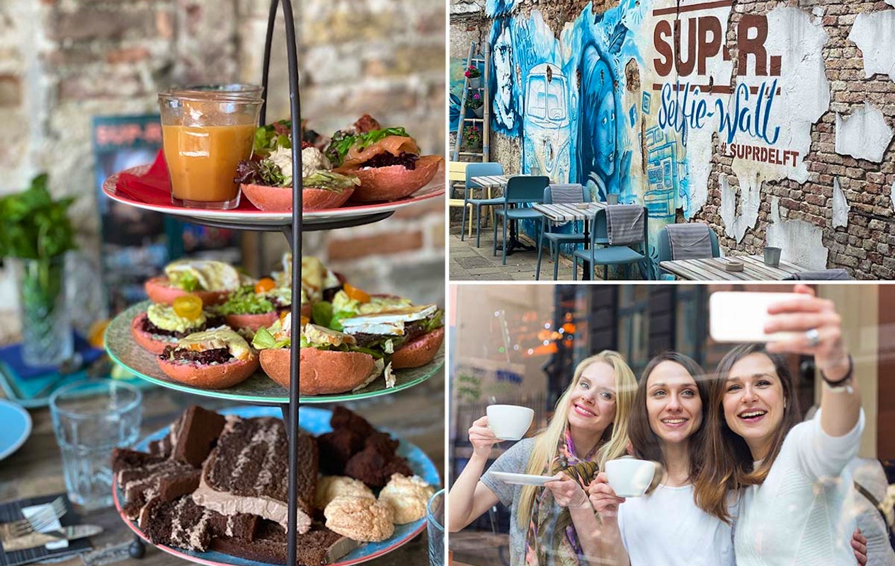High tea of kinder high tea bij Sup-R Concept Store Delft